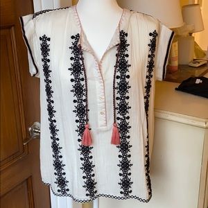 Cotton Embroidered Blouse